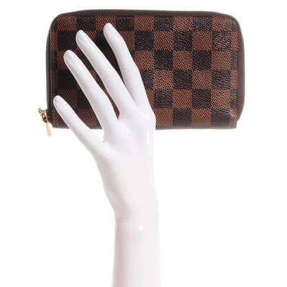 Louis Vuitton Damier Ebene Zippy Compact Wallet 2 of 7