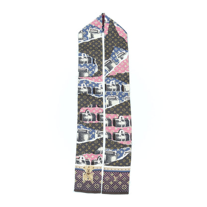 Louis Vuitton Silk Monogram Voyage Bandeau 2 of 3