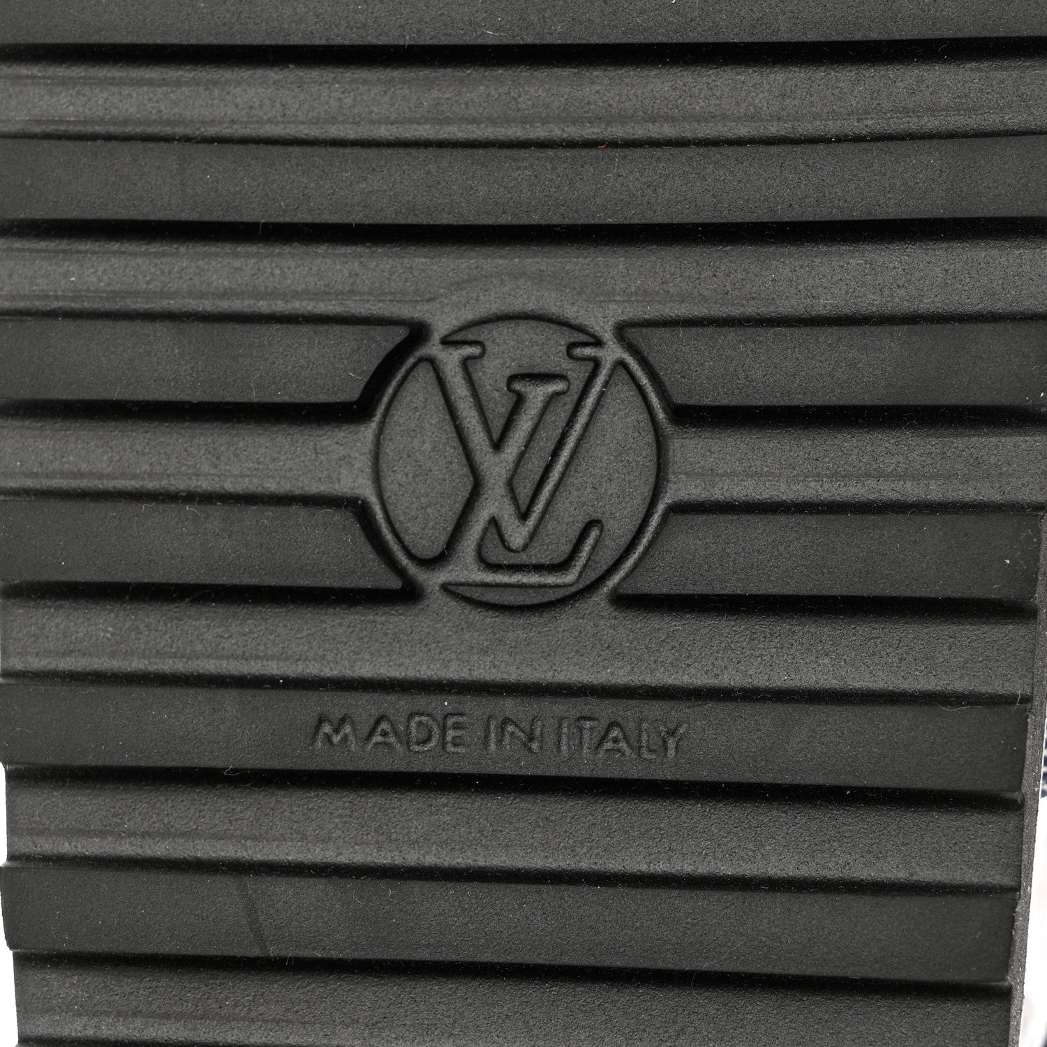 Louis Vuitton Monogram Denim Paseo Flat Comfort Sandals 37 Navy Blue 8 of 10