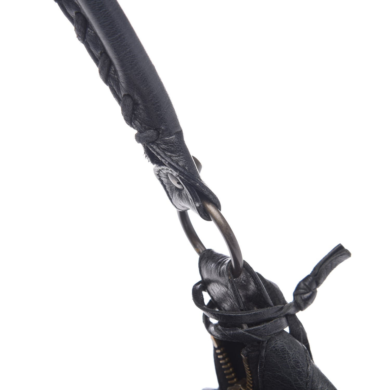 Balenciaga Agneau Classic Hardware Day Hobo Black 14 of 16