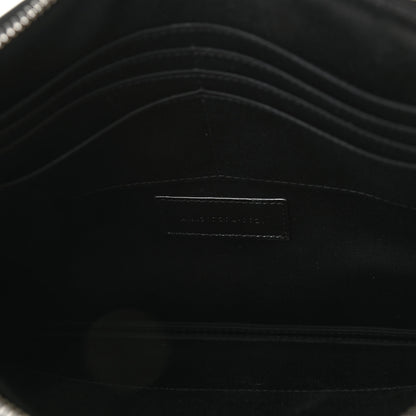 Saint Laurent Grain De Poudre Zipped Tablet Holder Black 6 of 7