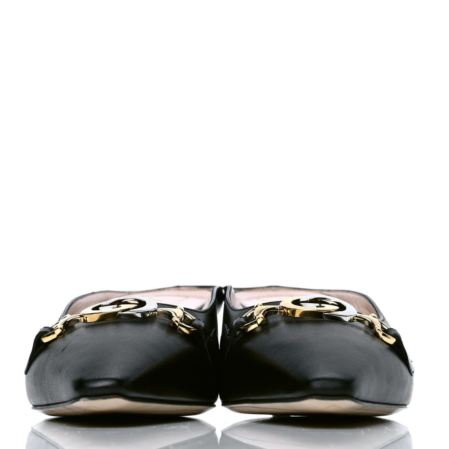 Malaga Kid Zumi Low Heel Mules 38 Black