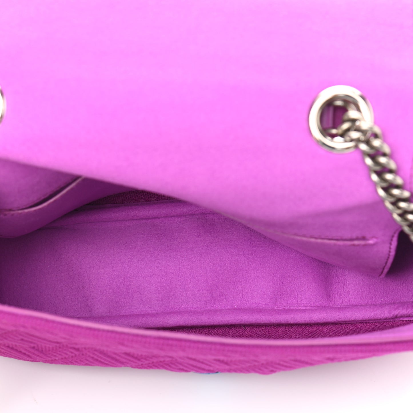 Technical Fabric FF Midi Chain Baguette Bouganville