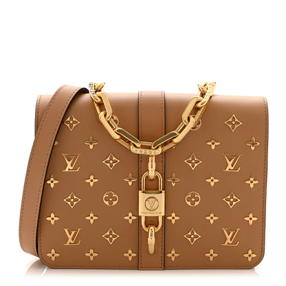 Louis Vuitton Calfskin Monogram Metal Rendez-Vous Camel 1 of 9