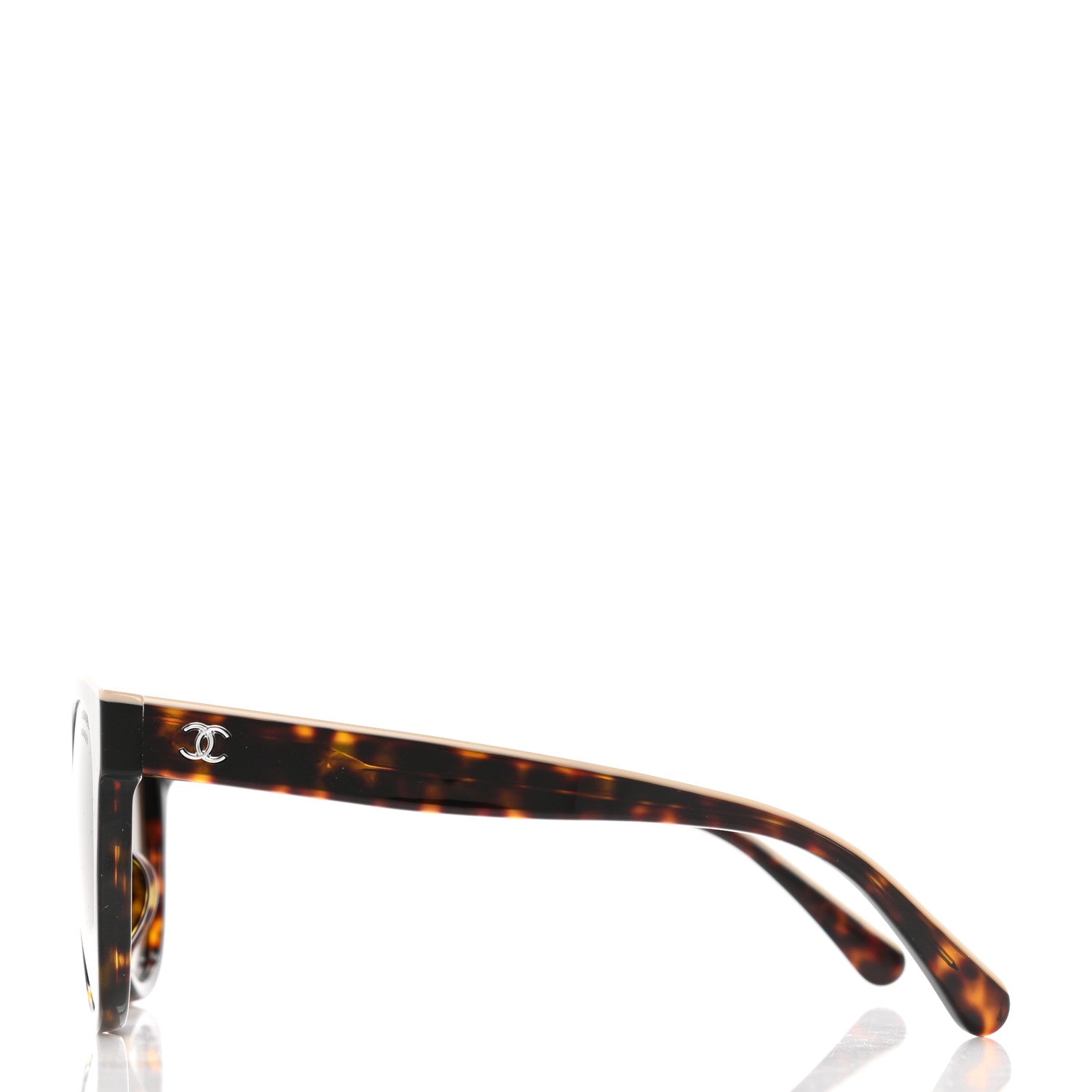 Chanel Acetate Polarized CC Butterfly Sunglasses 5414 Tortoise 6 of 18