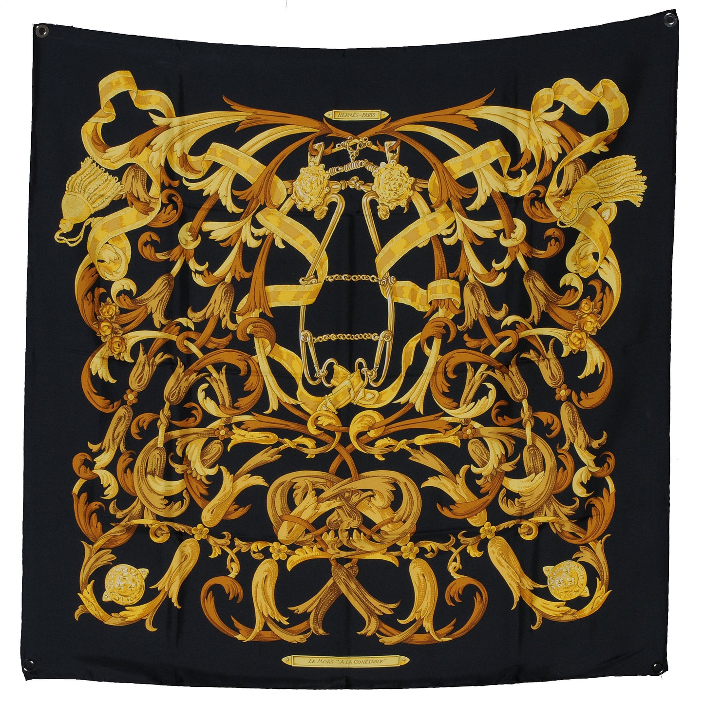 Silk Le Mors A La Conetable Scarf 90