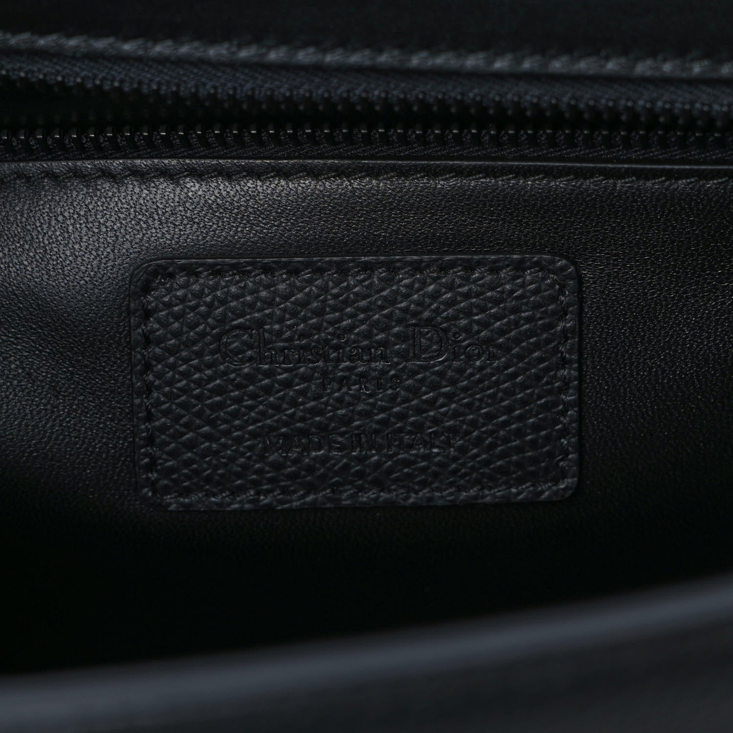 Christian Dior Ultra Matte Grained Calfskin 30 Montaigne Flap Bag Black 6 of 8