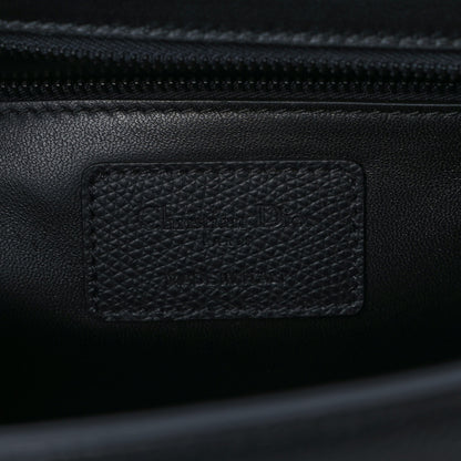 Christian Dior Ultra Matte Grained Calfskin 30 Montaigne Flap Bag Black 6 of 8