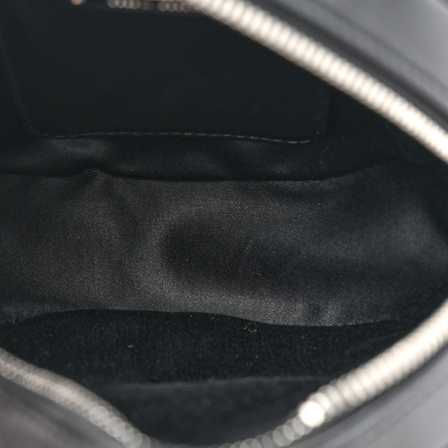 Miu Miu Nappa Matelasse Crystal Round Crossbody Bag Black 6 of 9