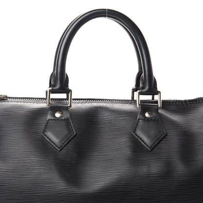Louis Vuitton Epi Speedy 25 Black 10 of 10