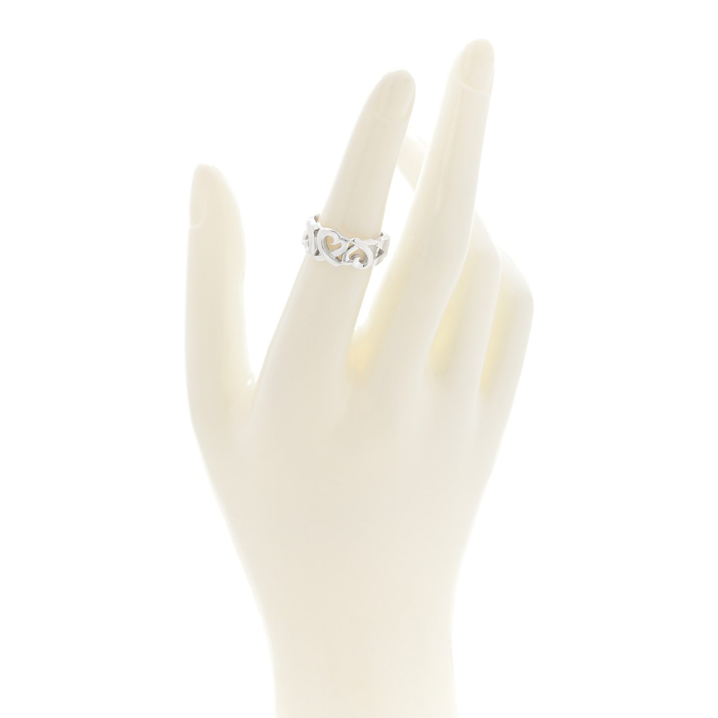 Sterling Silver Paloma Picasso Loving Hearts Ring 52 6
