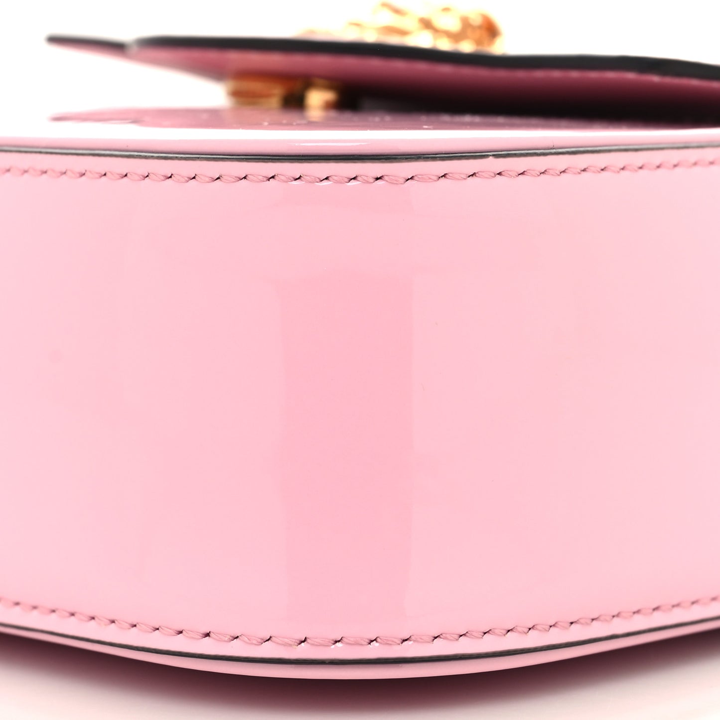 Patent Mini La Medusa Bag Pink