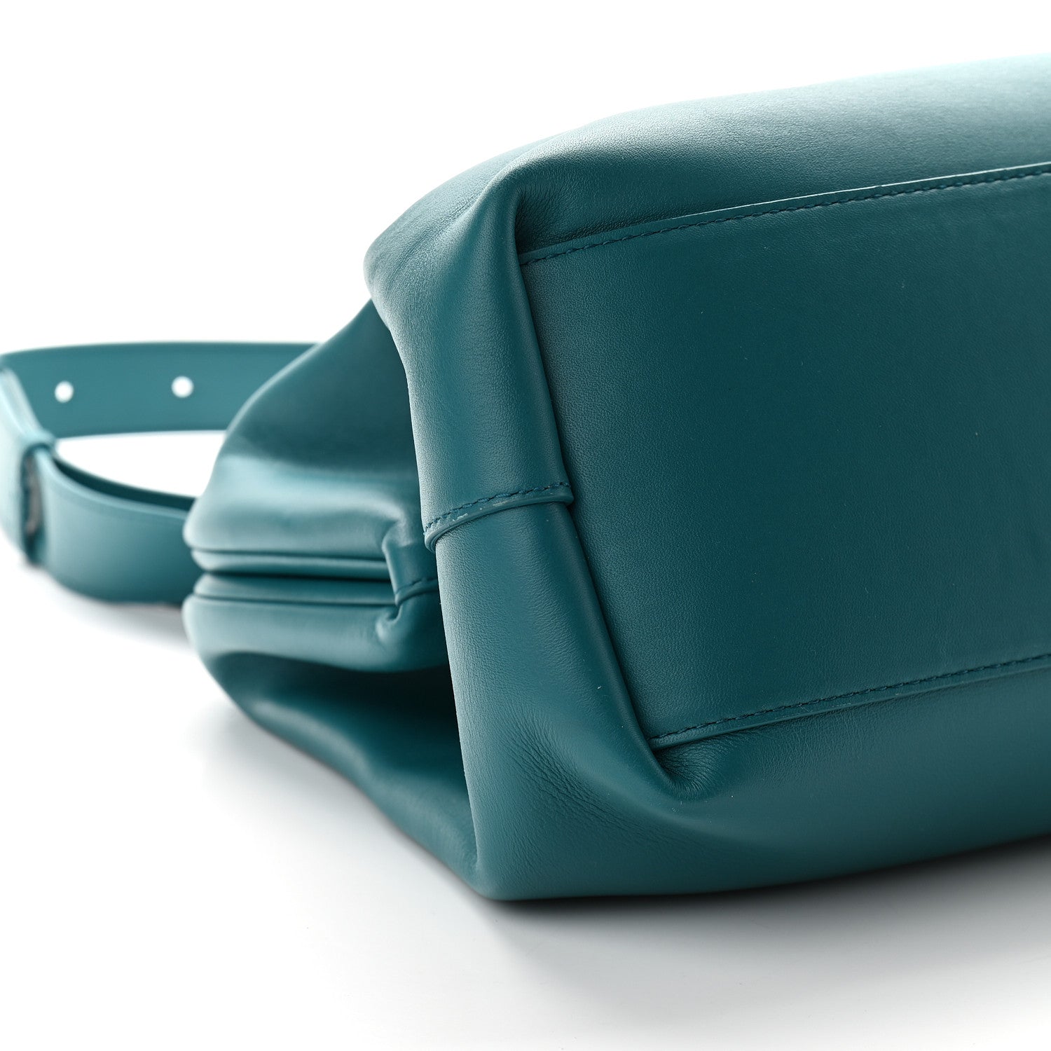 Bottega Veneta Calfskin Medium The Point Triangle Bag Mallard 7 of 8