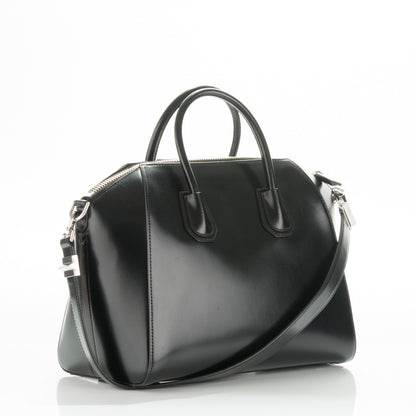 Givenchy Shiny Lord Calfskin Medium Antigona Black 3 of 7