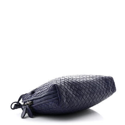 Bottega Veneta Nappa Intrecciato Nodini Crossbody Messenger Atlantic 4 of 11