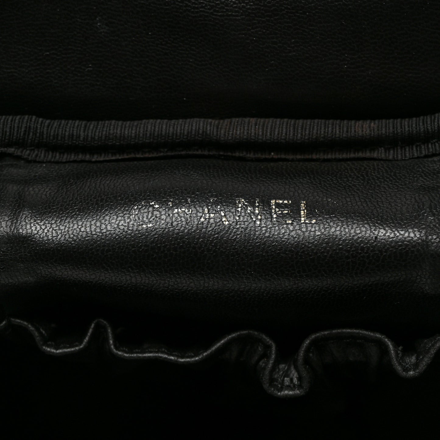 Caviar Cosmetic Vanity Bag Black