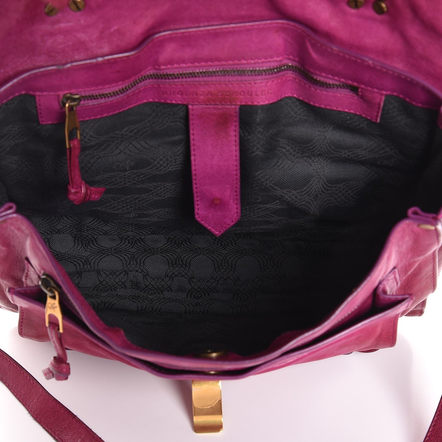 Proenza Schouler Lambskin Medium PS1 Satchel Orchid 6 of 12