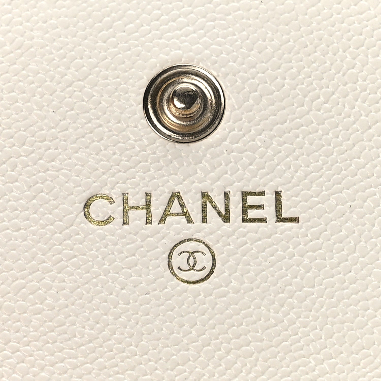 Chanel Caviar Quilted Boy Flap Card Holder White 6 of 11