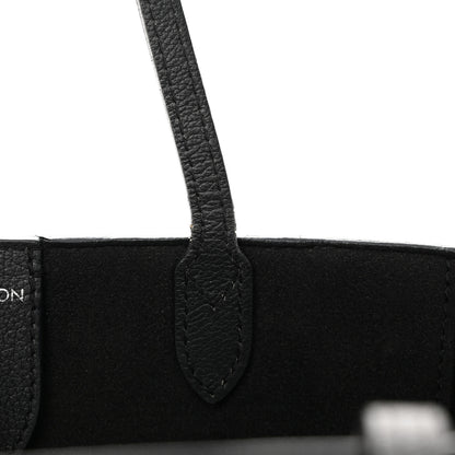 Louis Vuitton Calfskin Lockme Cabas Black 13 of 23