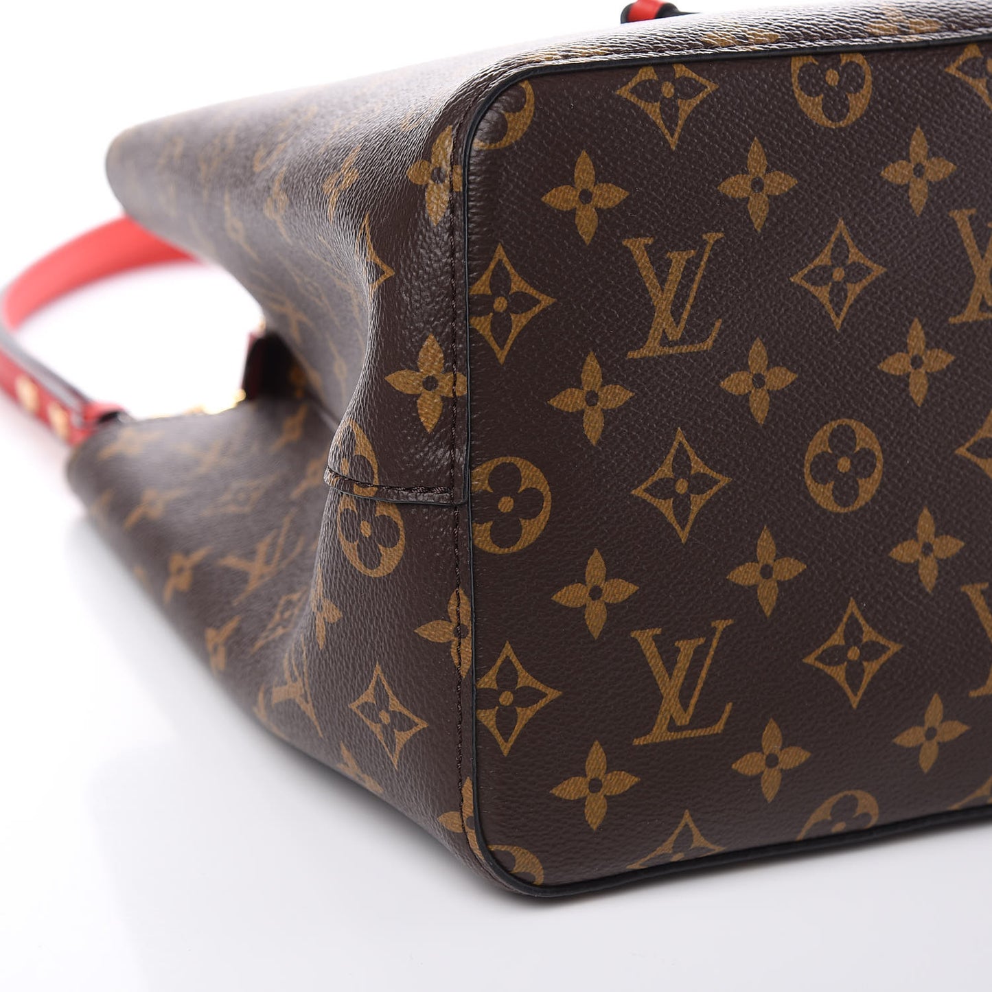 Monogram Braided Neonoe Coquelicot
