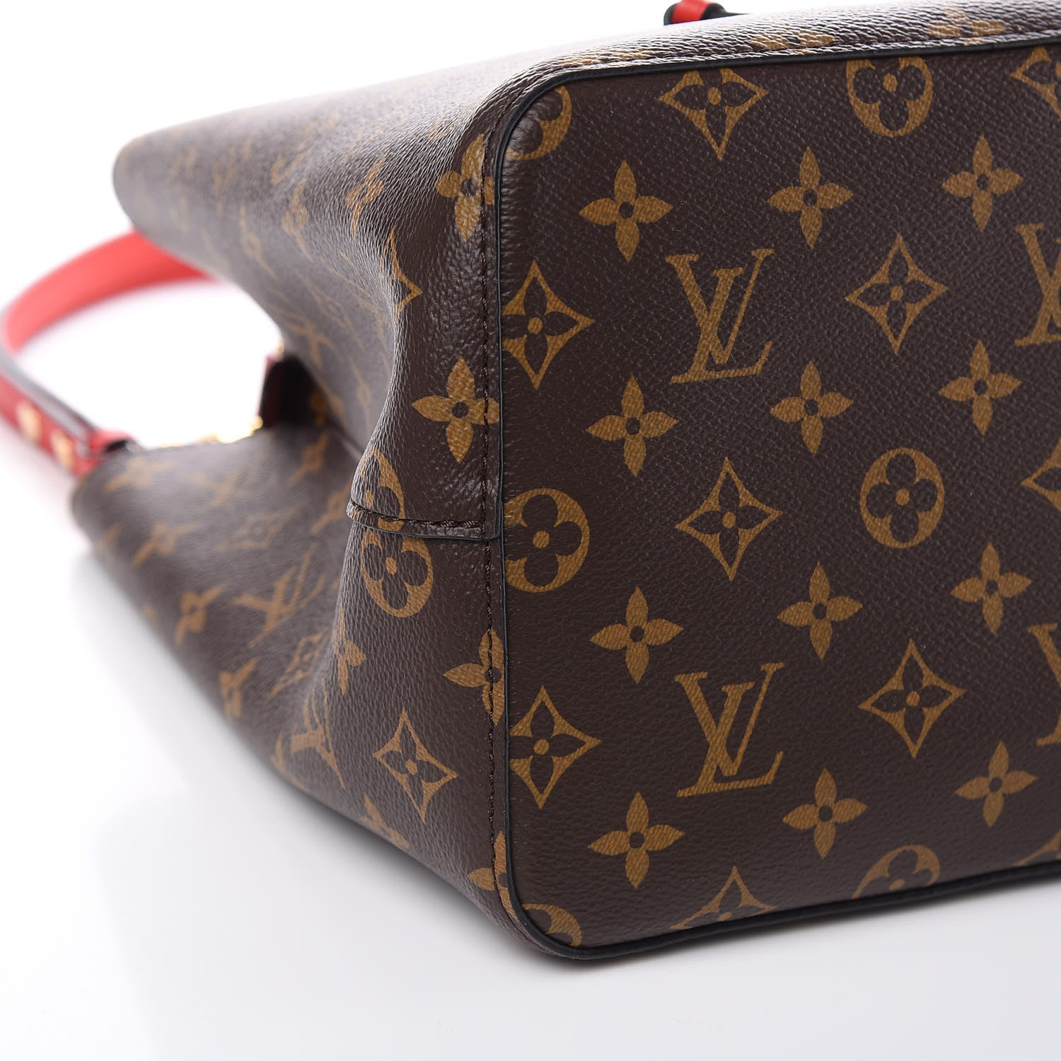 Louis Vuitton Monogram Braided Neonoe Coquelicot 7 of 10
