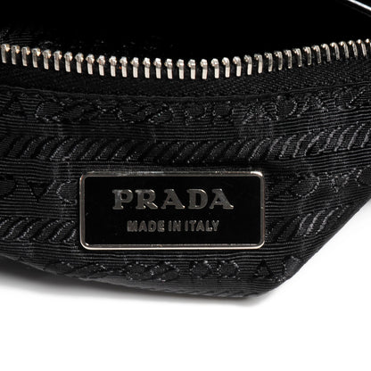 Prada Tessuto Vernice Hobo Black 6 of 8