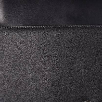 Chanel Calfskin Quilted Medium Boy Flap Black 16 of 18