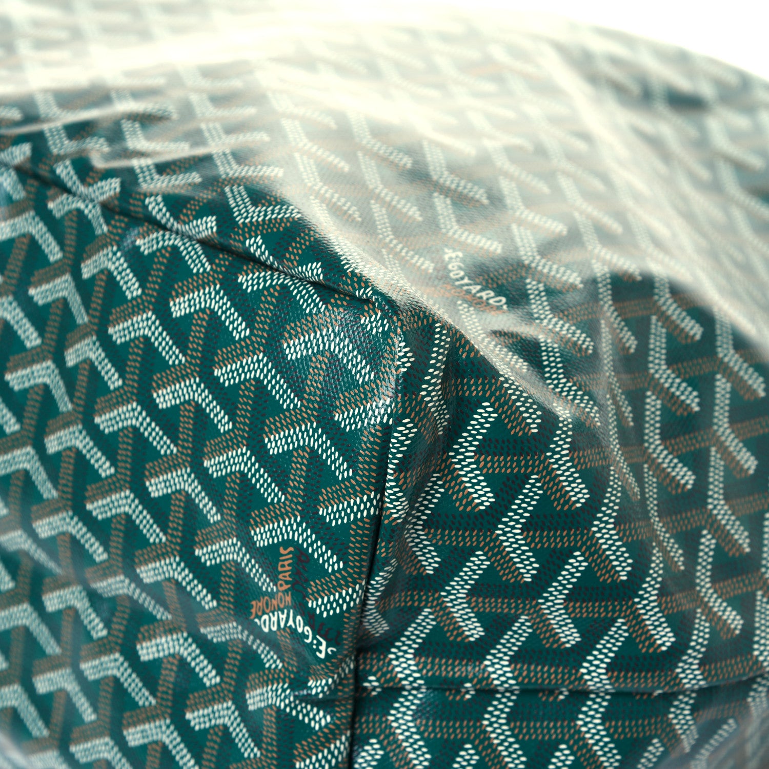 Goyard Goyardine Saint Louis GM Green 7 of 10