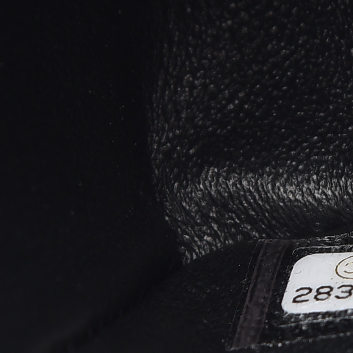 Chanel Calfskin Crocodile Embossed Graffiti 2.55 Mini Cocodile Reissue Flap Black Pink 6 of 12