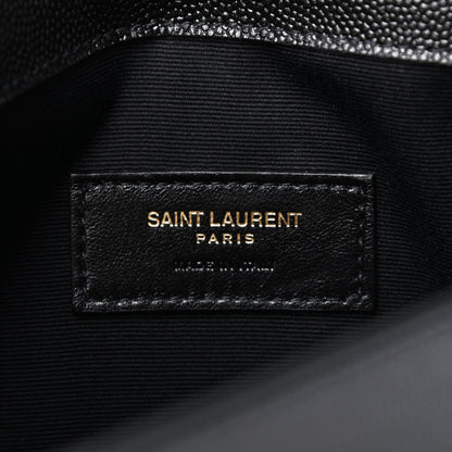 Saint Laurent Grain De Poudre Uptown Pouch Black 4 of 4