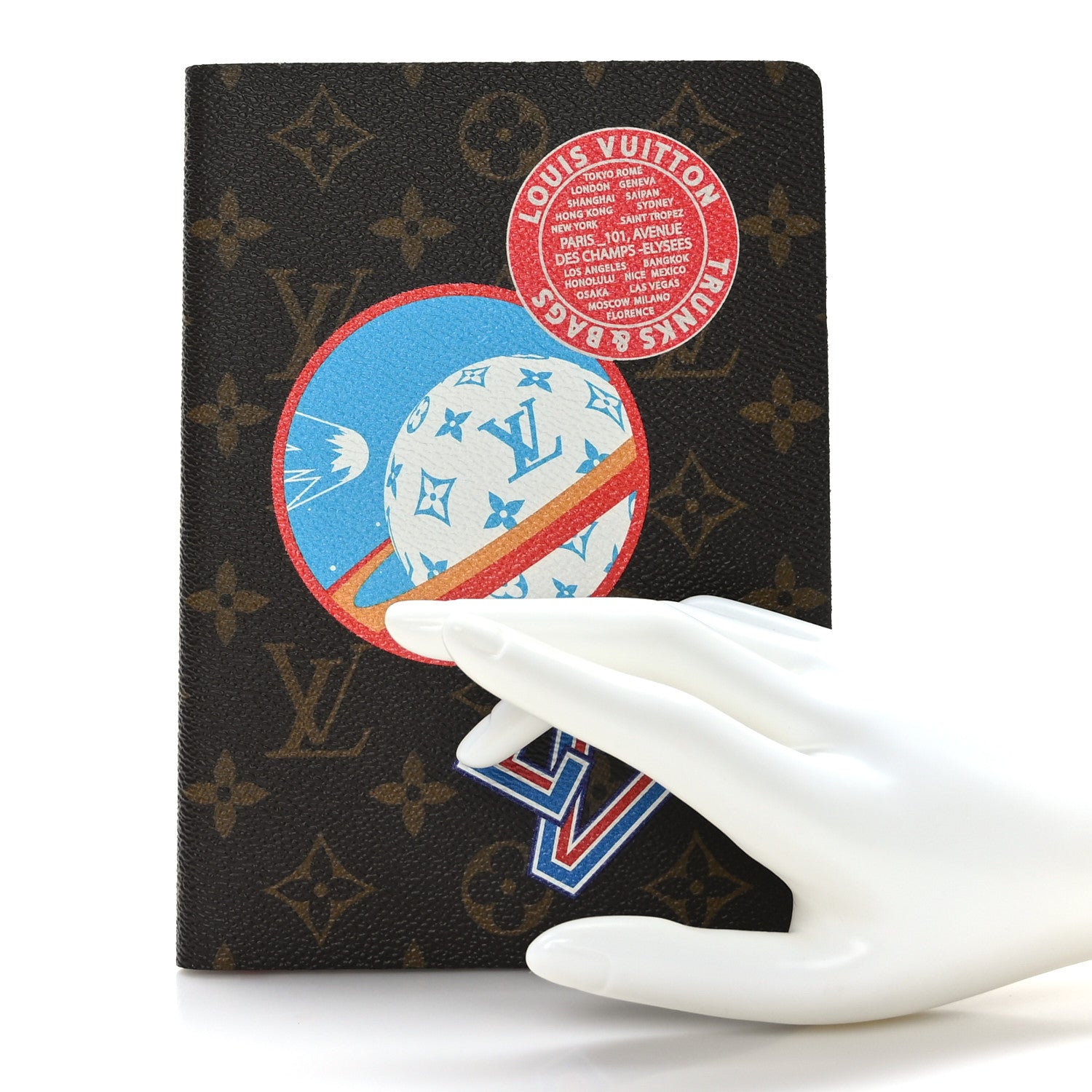 Louis Vuitton Monogram My LV World Tour Notebook MM 2 of 6