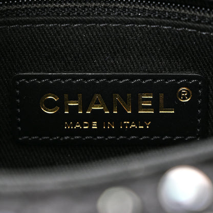 Chanel Tweed Sequin Mini Coco Handle Flap Black 6 of 10