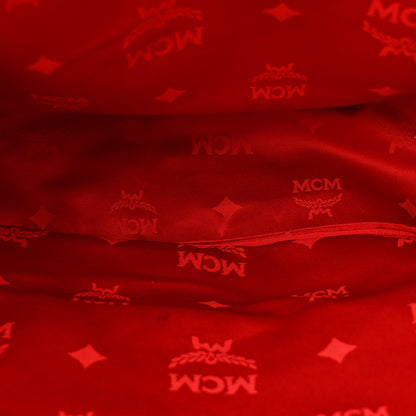 MCM Visetos Large Sprinkle Stud Stark Backpack Corail 5 of 10