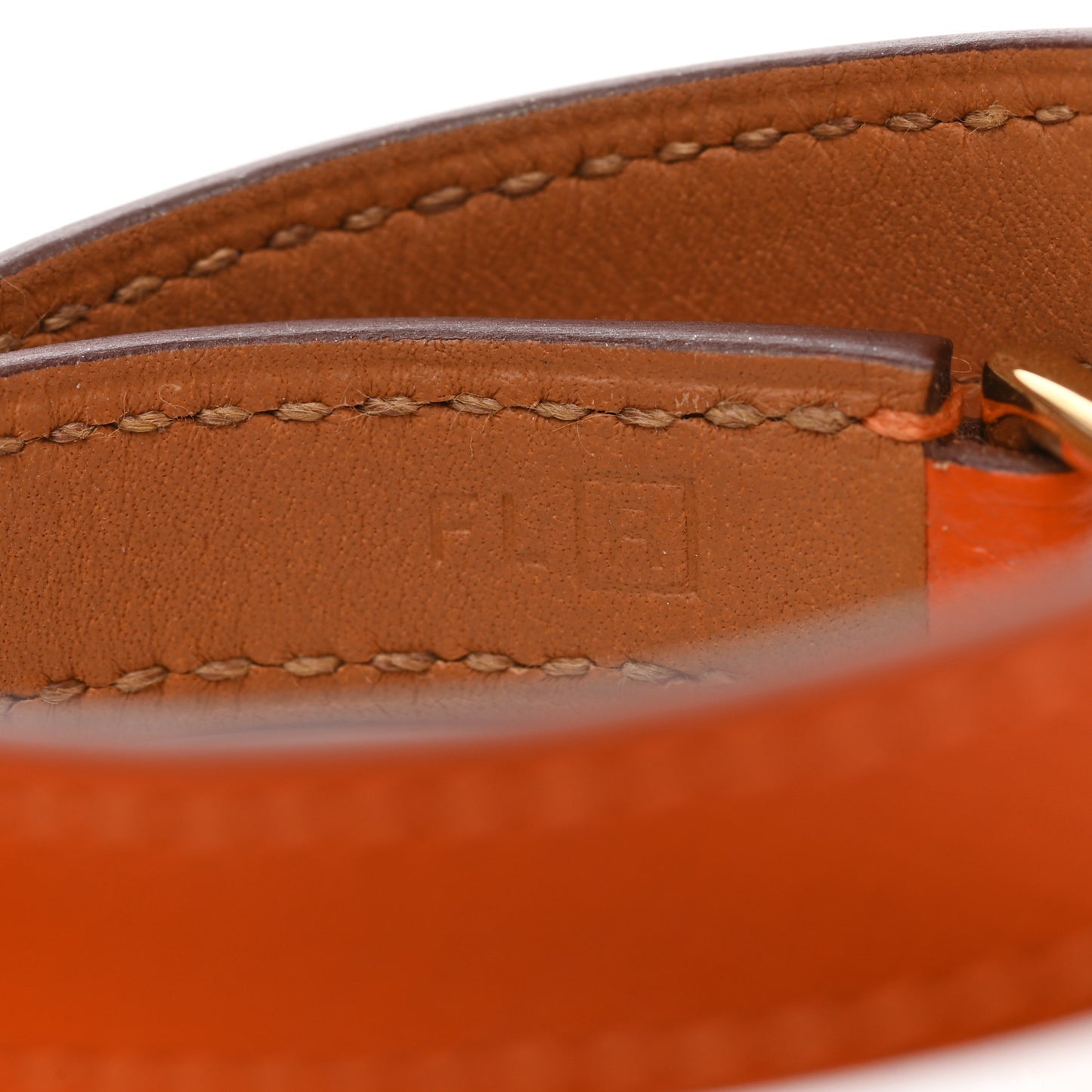 Epsom Rivale Double Tour Bracelet S Orange