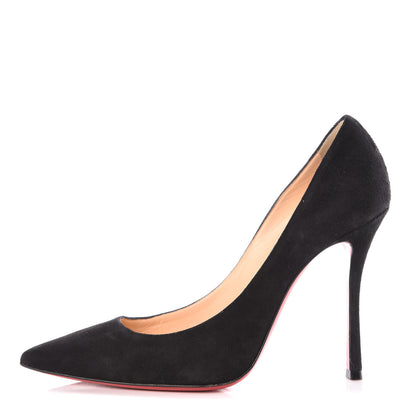 Christian Louboutin Veau Velours Decollete 554 100 Pumps 35.5 Black 1 of 9