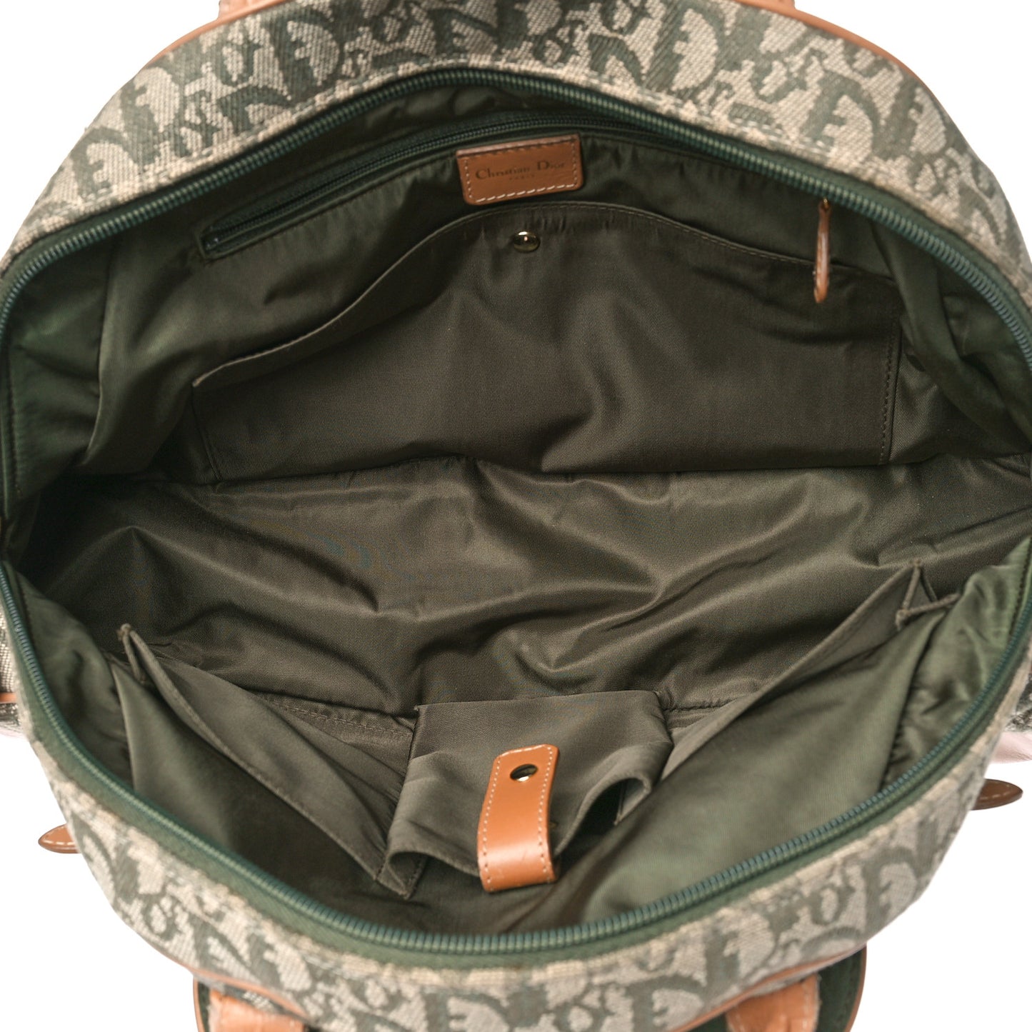 Monogram Saddle Bowler Green