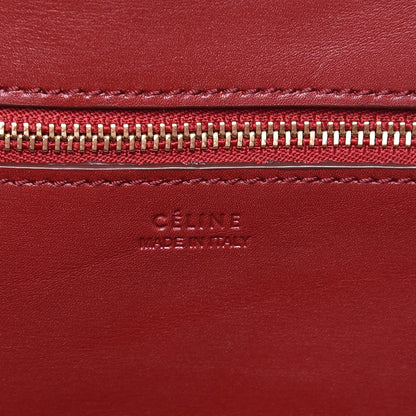 Celine Palmelato Calfskin Mini Tie Knot Tote Red 7 of 7