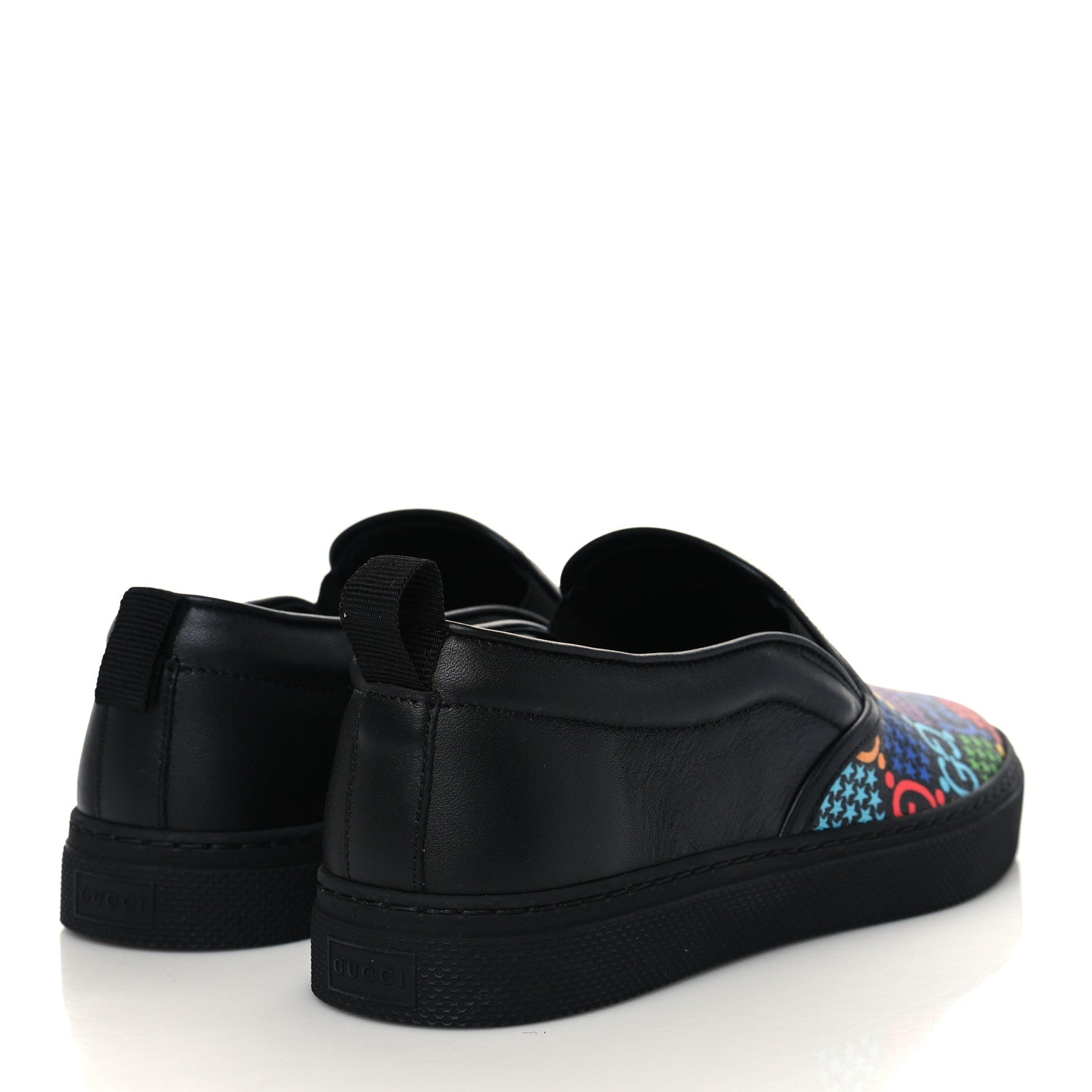 Gucci GG Supreme Monogram Psychedelic Mens Sneakers 6 Black Multicolor 4 of 8