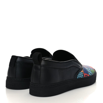 Gucci GG Supreme Monogram Psychedelic Mens Sneakers 6 Black Multicolor 4 of 8