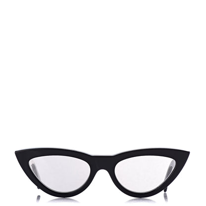 Celine Acetate Cat Eye Sunglasses CL40019I Black 2 of 9