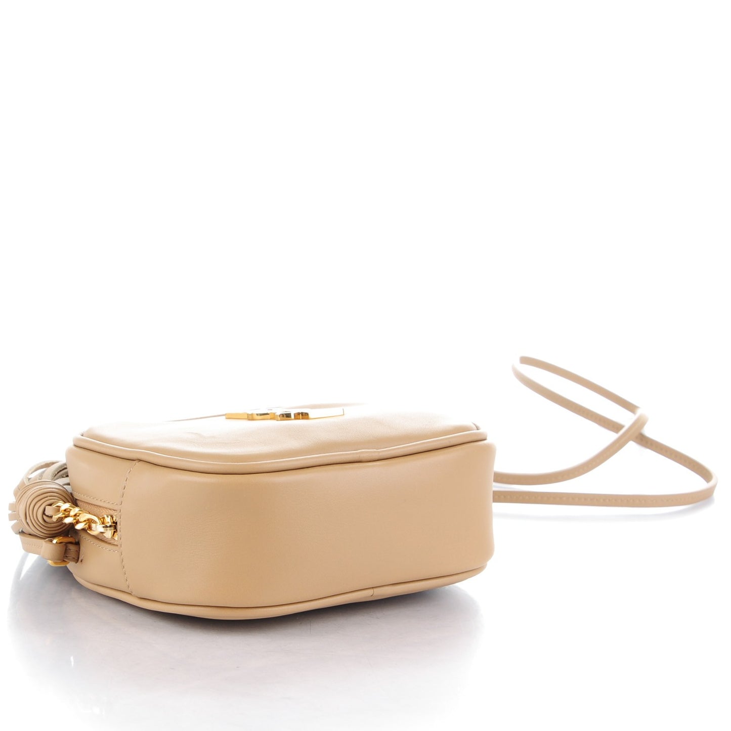 Nappa Monogram Blogger Bag Deep Beige
