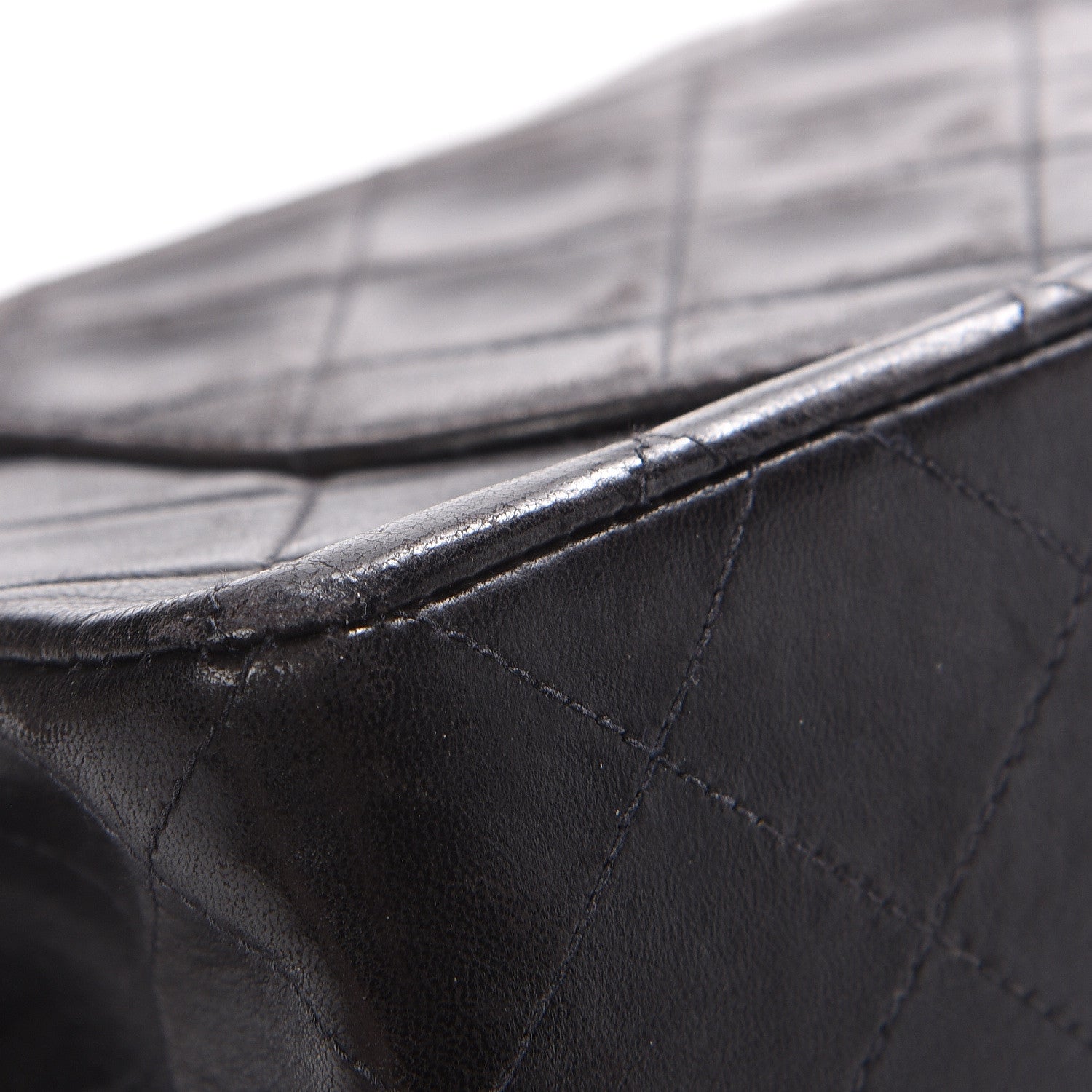 Chanel Lambskin Quilted Small Double Flap Black 12 of 22
