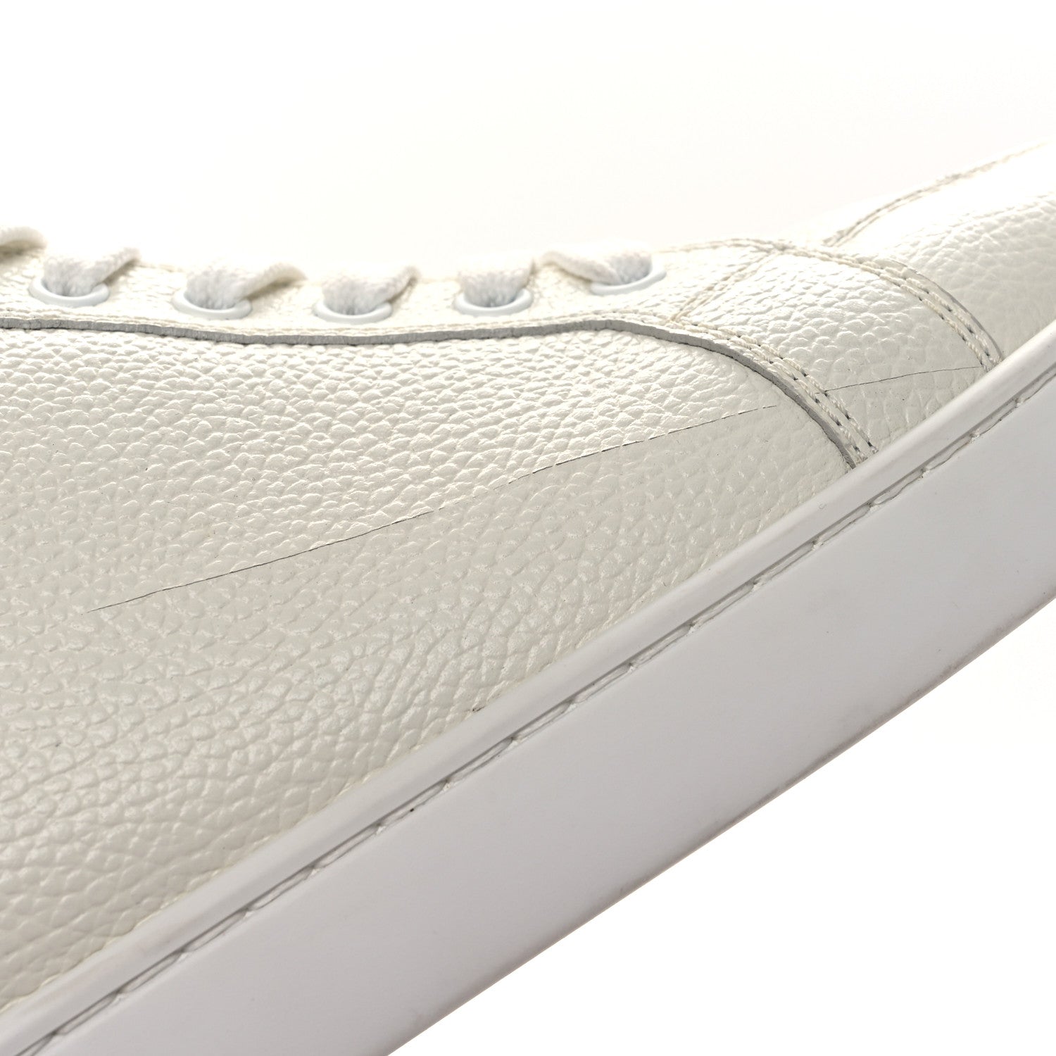 Christian Louboutin Grained Calfskin Rantulow Flat Sneakers 43.5 Latte 12 of 12