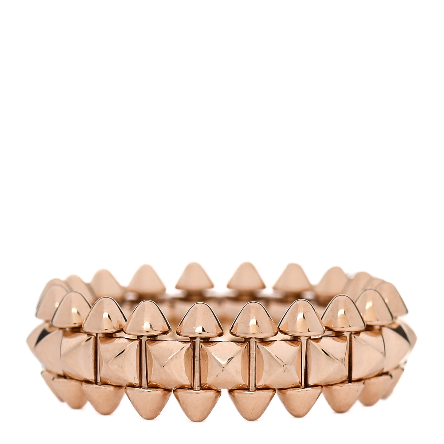 18K Pink Gold SM Clash De Cartier Ring 45 3.25