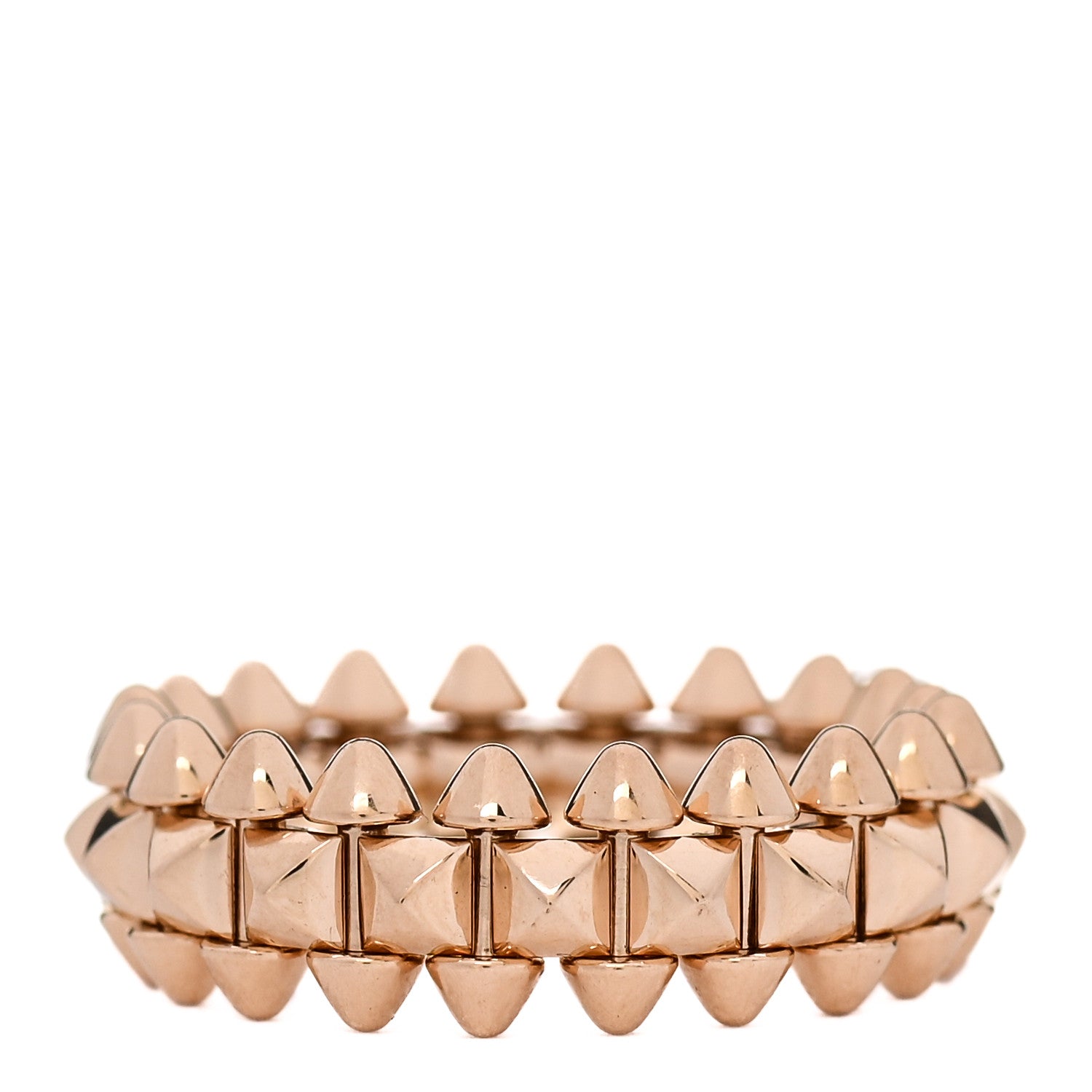 Cartier 18K Pink Gold SM Clash De Cartier Ring 45 3.25 3 of 6
