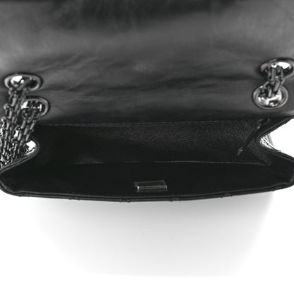 Chanel Aged Calfskin Quilted 2.55 Reissue Mini Flap So Black 5 of 10