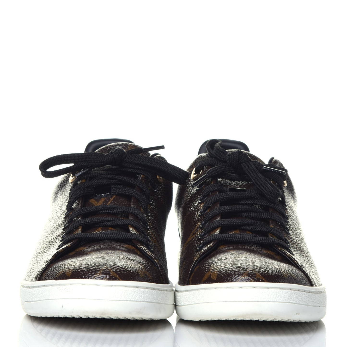 Patent Monogram Frontrow Sneakers 40