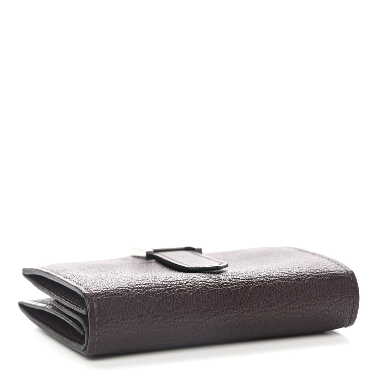 Hermes Chevre Mysore Mini Bearn Wallet Rouge H 4 of 8