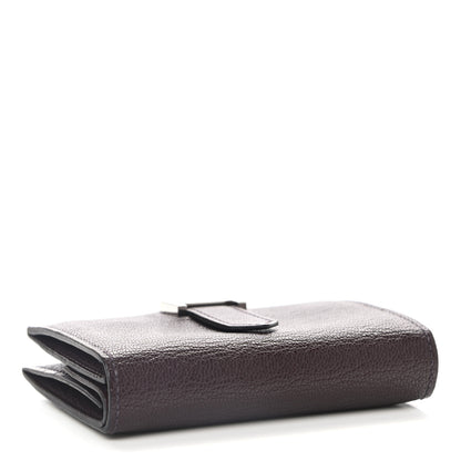 Hermes Chevre Mysore Mini Bearn Wallet Rouge H 4 of 8