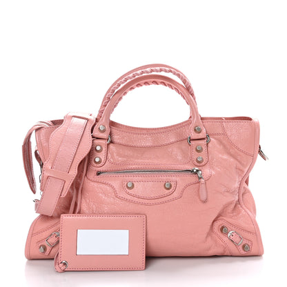 Balenciaga Agneau Giant 12 Silver Hardware City Rose Peche 2 of 11